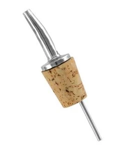 Cheapest 💯 Bars Spill-Stop™ Liquor Pourer With Cork Stopper - Tapered ❤️