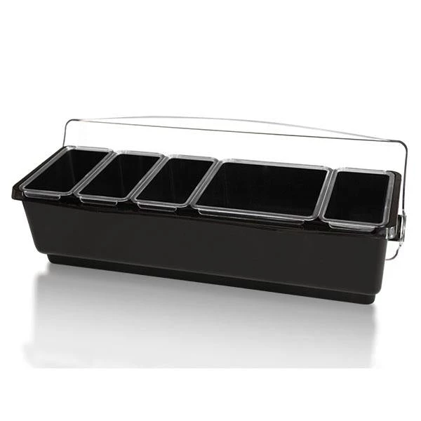 Top 10 ๐ Bars Roll Top Condiment Holder W/ Four 1 Quart Inserts & One 2 Quart โ๏ธ 4 Top 10 ๐ Bars Roll Top Condiment Holder W/ Four 1 Quart Inserts & One 2 Quart โ๏ธ - Image 4