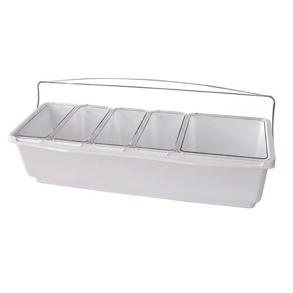 Top 10 ๐ Bars Roll Top Condiment Holder W/ Four 1 Quart Inserts & One 2 Quart โ๏ธ 3 Top 10 ๐ Bars Roll Top Condiment Holder W/ Four 1 Quart Inserts & One 2 Quart โ๏ธ - Image 3