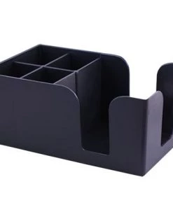 Outlet 👍 Bars Bar Caddies - 5 Compartment 😀 -Cheap Bars Store 5 component bar caddy black 800x