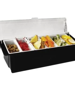 Brand new ⭐ Bars 6 Pint Condiment Holder With Angled Face & Ice Compartment ✨