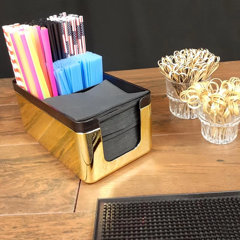 Hot Sale 🛒 Bars BarConic® Deluxe 2 Pc Napkin Holder Caddy - Color Options 🧨 2 Hot Sale 🛒 Bars BarConic® Deluxe 2 Pc Napkin Holder Caddy - Color Options 🧨 - Image 2