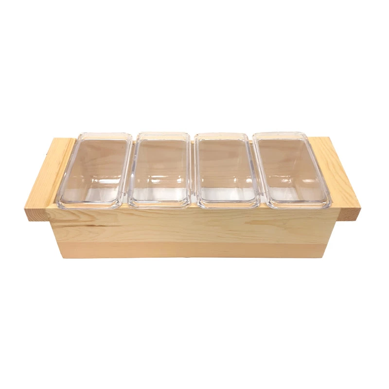 Outlet 😍 Bars BarConic® Wood Condiment Holder - Size Options 🔥 5 Outlet 😍 Bars BarConic® Wood Condiment Holder - Size Options 🔥 - Image 5