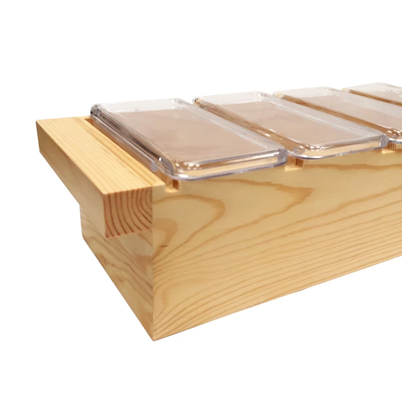 Outlet 😍 Bars BarConic® Wood Condiment Holder - Size Options 🔥 4 Outlet 😍 Bars BarConic® Wood Condiment Holder - Size Options 🔥 - Image 4