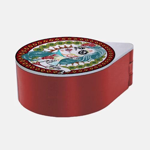Hot Sale ✨ Bars Custom Glass Rimmer Lid - Sugar Skull Girl ⭐ 2 Hot Sale ✨ Bars Custom Glass Rimmer Lid - Sugar Skull Girl ⭐ - Image 2