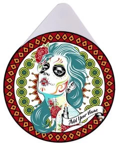 Hot Sale ✨ Bars Custom Glass Rimmer Lid - Sugar Skull Girl ⭐