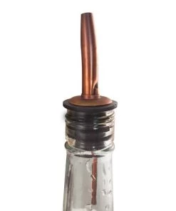 Flash Sale 😍 Bars BarConic® Liquor Bottle Pourer – Antique Finish 🔔 -Cheap Bars Store antique finish pourer web detail2 800x