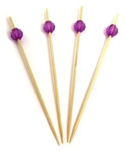 Buy 😉 Bars Bamboo Ball Picks - 100 Pack 🤩