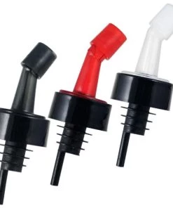 Discount ⭐ Bars Slide Stop Liquor Pourer - Color Options 👏