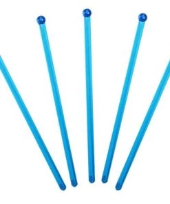 Promo 🛒 Bars Ball Head Cocktial Stirrers (Bag Of 500) ⭐ -Cheap Bars Store ball head cocktail stirrers blue 1 800x
