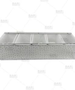 Top 10 😉 Bars BarConic® 🔨 Hammered Stainless Steel Condiment Holder - 5 Pint 😍