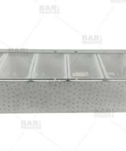 Hot Sale 👍 Bars BarConic® 🔨 Hammered Stainless Steel Condiment Holder - 6 Pint ⌛ -Cheap Bars Store barconic hammered stainless steel condiment holder 6 pint bpc 3 800x
