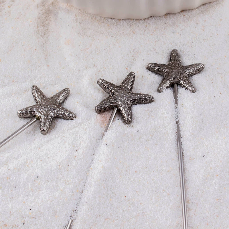 Deals 🧨 Bars Cocktail Picks - Sea Star - Set Of 4 🥰 3 Deals 🧨 Bars Cocktail Picks - Sea Star - Set Of 4 🥰 - Image 3