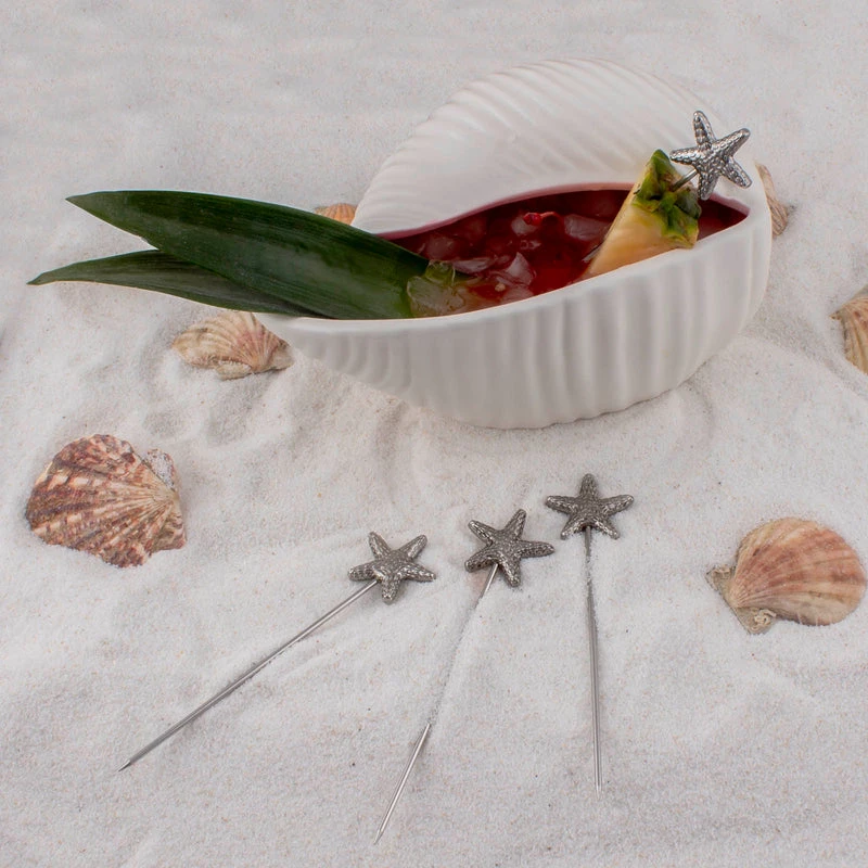 Deals 🧨 Bars Cocktail Picks - Sea Star - Set Of 4 🥰 2 Deals 🧨 Bars Cocktail Picks - Sea Star - Set Of 4 🥰 - Image 2