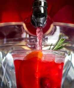 Promo 💯 Bars Beverage Dispenser - Garnish Tray Lid - 3.5 Gallon ❤️ -Cheap Bars Store beverage dispencer with garnish tray scene3 800x