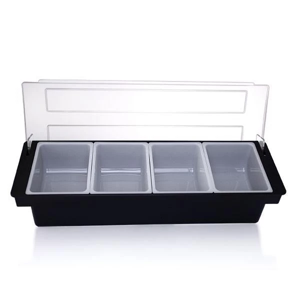 New โ Bars Black Condiment Holder With Ice Compartment ๐ 4 New โ Bars Black Condiment Holder With Ice Compartment ๐ - Image 4
