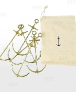 Flash Sale ๐ Bars Cocktail Picks - Anchor Gold Plated - Pack Of 6 ๐ 8 Flash Sale ๐ Bars Cocktail Picks - Anchor Gold Plated - Pack Of 6 ๐ -Cheap Bars Store cocktail picks anchor gold bpc 800 800x