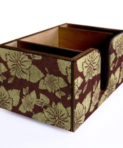 Outlet 🔔 Bars Maroon Rustic Hibiscus Wooden Bar Caddy 🎁 -Cheap Bars Store custom wood caddy HIB ERTH MAR CORNER 800x