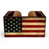 Brand new 🧨 Bars American Flag Wooden Bar Caddy 🥰