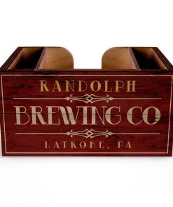 Best Pirce 💯 Bars Wooden Bar Caddy - Brewing Company - Customizable 💯