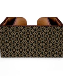 New 🔔 Bars Elegant Vintage Wooden Bar Caddy 🔔