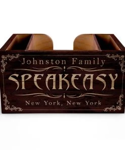 Buy ✔️ Bars Speakeasy Wooden Bar Caddy - CUSTOMIZABLE 🎉