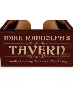 Wholesale 🤩 Bars Wooden Bar Caddy - Tavern - Customizable ⌛