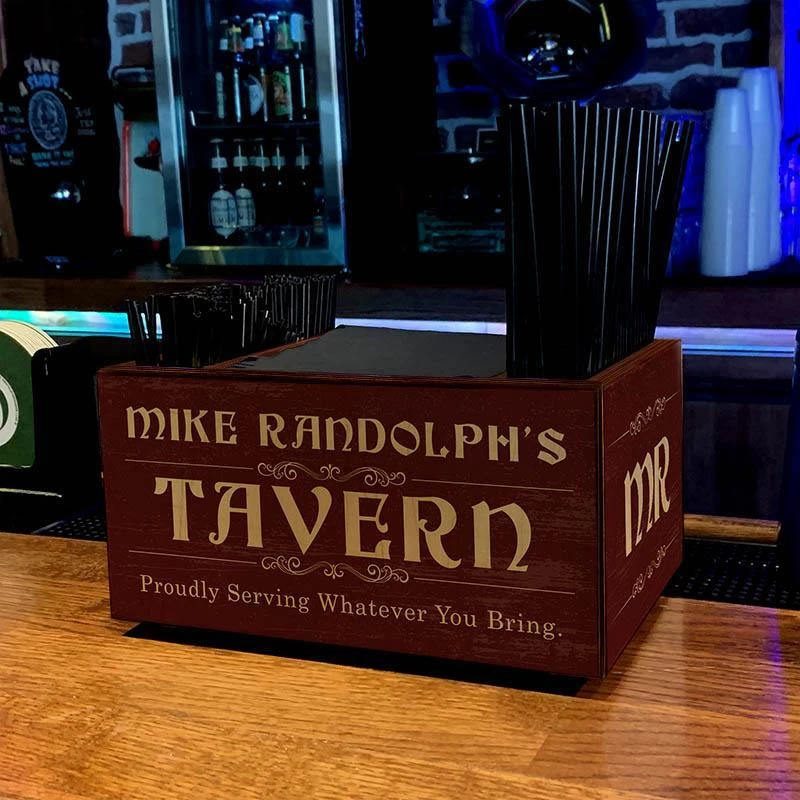 Wholesale 🤩 Bars Wooden Bar Caddy - Tavern - Customizable ⌛ 2 Wholesale 🤩 Bars Wooden Bar Caddy - Tavern - Customizable ⌛ - Image 2