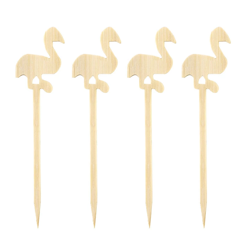 Top 10 💯 Bars BarConic® Wooden Flamingo Cocktail Picks - 100 Pack ✨ 1 Top 10 💯 Bars BarConic® Wooden Flamingo Cocktail Picks - 100 Pack ✨