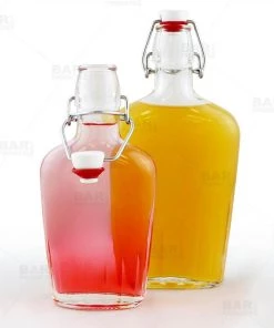 Wholesale 🧨 Bars Swing Top Glass Bottle - Clear Flask - 8.5 Or 17 Ounce ✔️ 10 Wholesale 🧨 Bars Swing Top Glass Bottle - Clear Flask - 8.5 Or 17 Ounce ✔️ -Cheap Bars Store flask clear bottle swing top bpc 1 800x