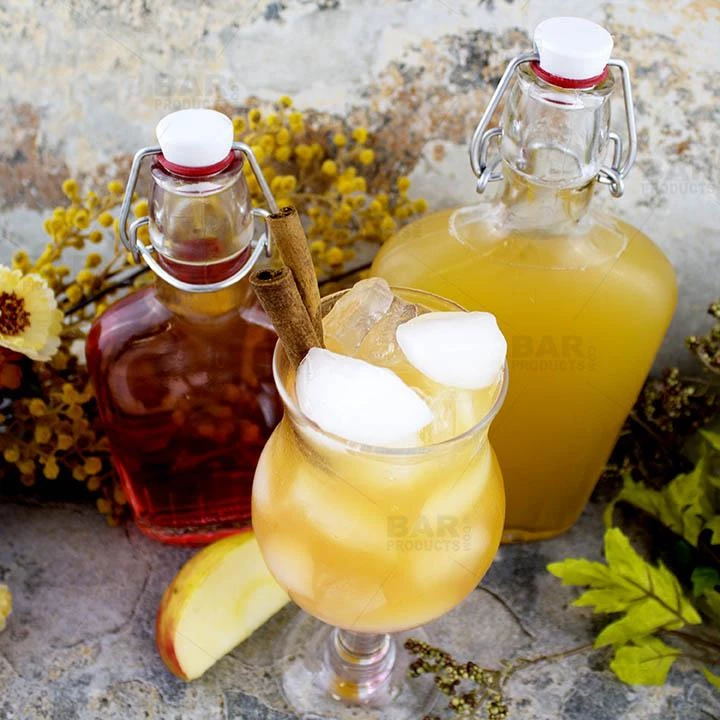 Wholesale 🧨 Bars Swing Top Glass Bottle - Clear Flask - 8.5 Or 17 Ounce ✔️ 3 Wholesale 🧨 Bars Swing Top Glass Bottle - Clear Flask - 8.5 Or 17 Ounce ✔️ - Image 3