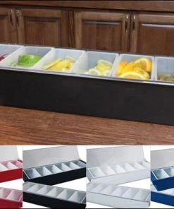Hot Sale ✨ Bars 6 Pint Condiment Holder (Fruit Tray) - Flat Lid 🛒