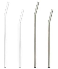 Coupon 🧨 Bars Bent Borosilicate Glass Straws 🔥