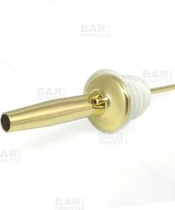 Brand new ⭐ Bars BarConic® Gold Plated Stainless Steel Liquor Pourer ⌛ -Cheap Bars Store gold 304 liquor pourer bpc 1 800x