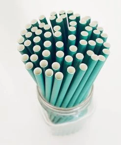 Budget ⌛ Bars BarConic® "Eco-Friendly" Paper Straws - 7 3/4" Solid Green - 100 Pack 😀 9 Budget ⌛ Bars BarConic® "Eco-Friendly" Paper Straws - 7 3/4" Solid Green - 100 Pack 😀 -Cheap Bars Store green paper straw bpc 3 800x