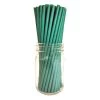 Budget ⌛ Bars BarConic® "Eco-Friendly" Paper Straws - 7 3/4" Solid Green - 100 Pack 😀