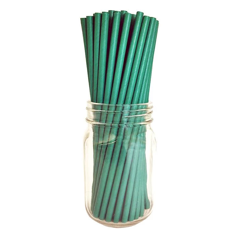 Budget ⌛ Bars BarConic® "Eco-Friendly" Paper Straws - 7 3/4" Solid Green - 100 Pack 😀 1 Budget ⌛ Bars BarConic® "Eco-Friendly" Paper Straws - 7 3/4" Solid Green - 100 Pack 😀