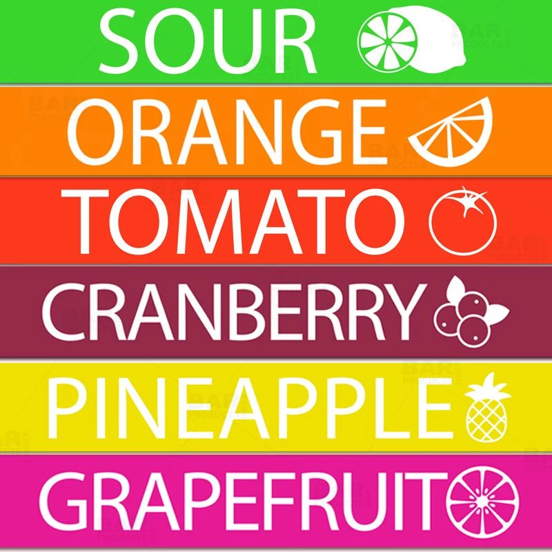 Best Pirce 🤩 Bars BarConic® Juice Mix Container Label Bands - Set Of 6 ⭐ 3 Best Pirce 🤩 Bars BarConic® Juice Mix Container Label Bands - Set Of 6 ⭐ - Image 3