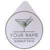 New ⌛ Bars ADD YOUR NAME - Custom Martini Glass Rimmer Lid 🌟