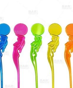 Discount 😀 Bars BarConic® Drink Stirrer – Mermaid Round Top 😍 14 Discount 😀 Bars BarConic® Drink Stirrer – Mermaid Round Top 😍 -Cheap Bars Store mixed colors mermaid circle stirrers 800x