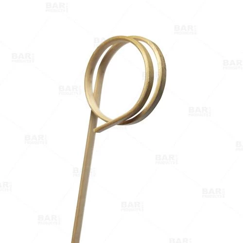 Wholesale 🔥 Bars BarConic® Bamboo Cocktail Picks - Ring Shaped - (Pack Of 100) 🎁 2 Wholesale 🔥 Bars BarConic® Bamboo Cocktail Picks - Ring Shaped - (Pack Of 100) 🎁 - Image 2