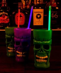Brand new 🔔 Bars Multi 25 Pack - Neon Glow Straws 🛒 -Cheap Bars Store neon glow straw scene fixed1 800x