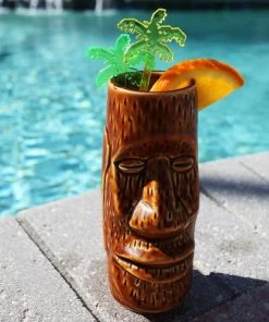 Flash Sale 🧨 Bars BarConic® Drink Stirrer – Palm Tree ❤️ -Cheap Bars Store palm tree drink stirrer green yellow pool cocktail 1 800x