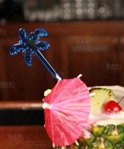 Flash Sale 🧨 Bars BarConic® Drink Stirrer – Palm Tree ❤️ -Cheap Bars Store palm tree stirrer on cocktail 1 800x