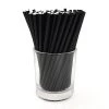 Cheapest ✨ Bars BarConic® Biodegradable Solid Black Paper Sip Straws - 5 3/4" - 100 Pack ❤️