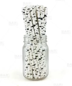 Best Sale 🤩 Bars BarConic® Birch Wood Paper Straws - 100 Pack 👏