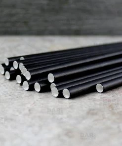 Cheapest 🧨 Bars BarConic® Biodegradable Black Paper Straws - 7 3/4" - 100 Pack 🔥 9 Cheapest 🧨 Bars BarConic® Biodegradable Black Paper Straws - 7 3/4" - 100 Pack 🔥 -Cheap Bars Store paper straws black bpc 3 800x