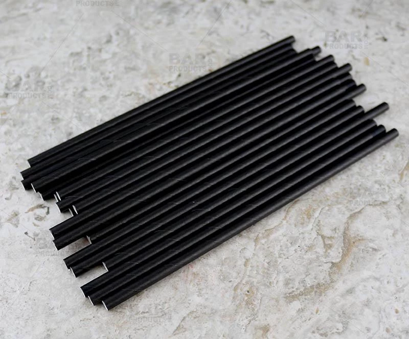 Cheapest 🧨 Bars BarConic® Biodegradable Black Paper Straws - 7 3/4" - 100 Pack 🔥 5 Cheapest 🧨 Bars BarConic® Biodegradable Black Paper Straws - 7 3/4" - 100 Pack 🔥 - Image 5