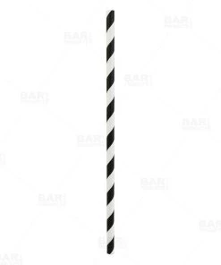 New 😀 Bars BarConic® Biodegradable Black & White Stripe Paper Straws - 7 3/4" - 100 Pack 🤩 8 New 😀 Bars BarConic® Biodegradable Black & White Stripe Paper Straws - 7 3/4" - 100 Pack 🤩 -Cheap Bars Store paper straws bwstripe bpc 1 800x