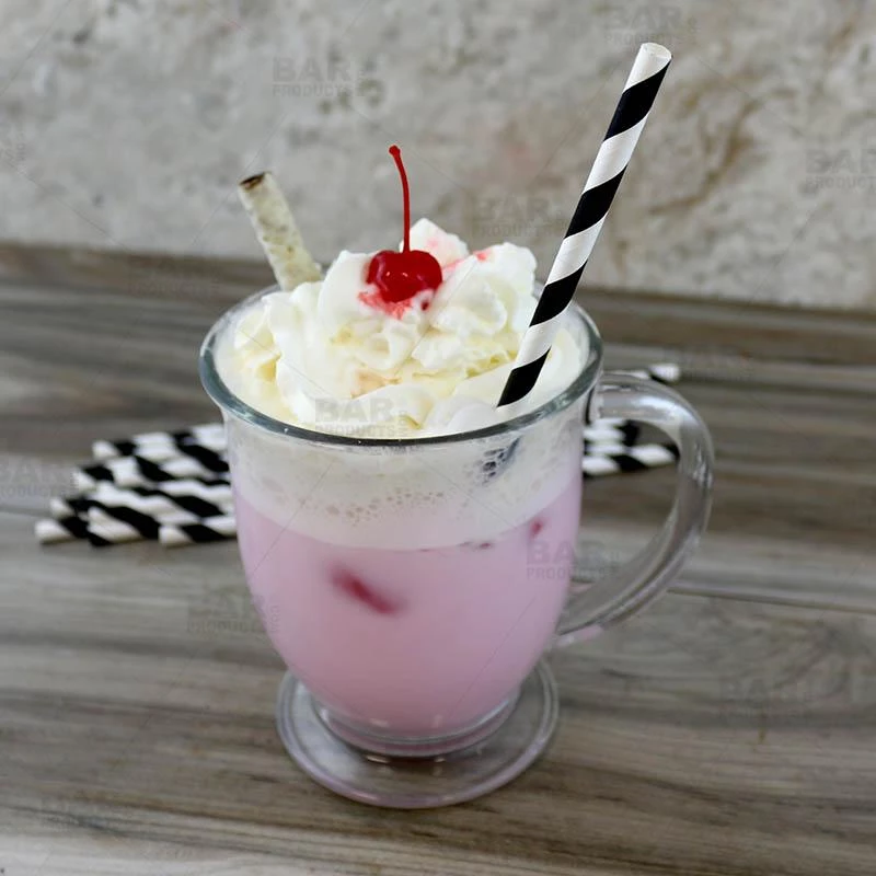 New 😀 Bars BarConic® Biodegradable Black & White Stripe Paper Straws - 7 3/4" - 100 Pack 🤩 2 New 😀 Bars BarConic® Biodegradable Black & White Stripe Paper Straws - 7 3/4" - 100 Pack 🤩 - Image 2